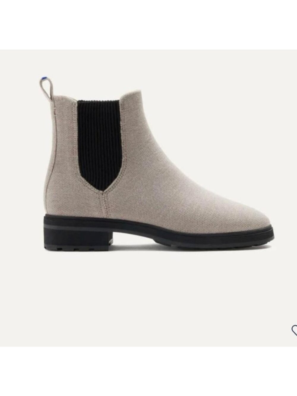 Rothy's Light Grey Boots, Size 6.5